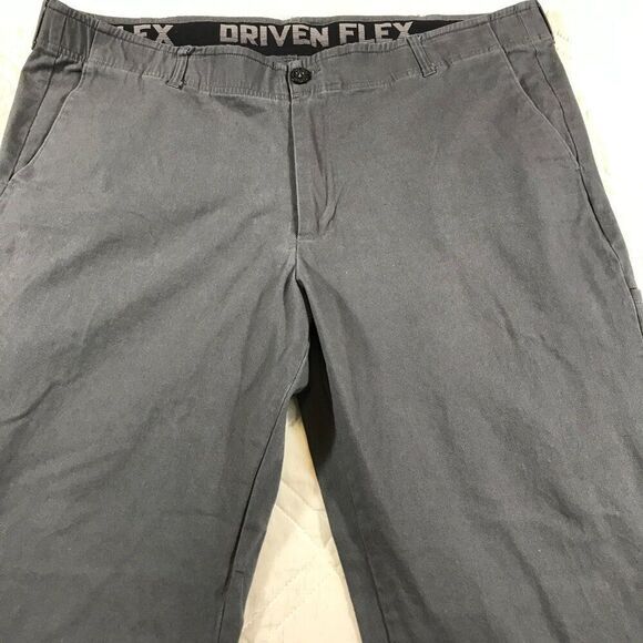 The Drive Clothing Driven Flex gray chino pants 42X30 - Picture 2 of 7